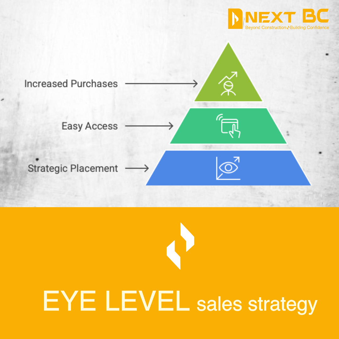 Premium liquor display strategy graphic